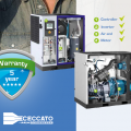 5 years warranty Ceccato 40-125 hp with frequency converter compressors