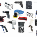 Rodcraft pneumatic tools and workshop equipment.
