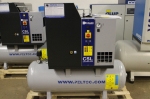Ruuvikompressori  Ceccato CSL 7,5 200L D ilmasäiliö ja paineilman kuivain.